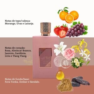 Perfume feminino Ameerat Al Arab Prive Rose