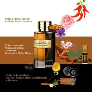 Perfume para homens Bareq Al Dhahab