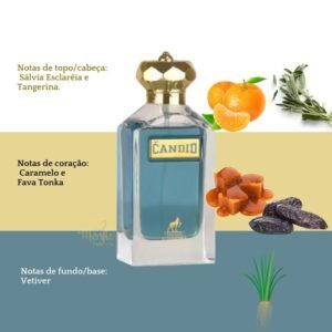 Perfume Árabe masculino Candid Pour Homme