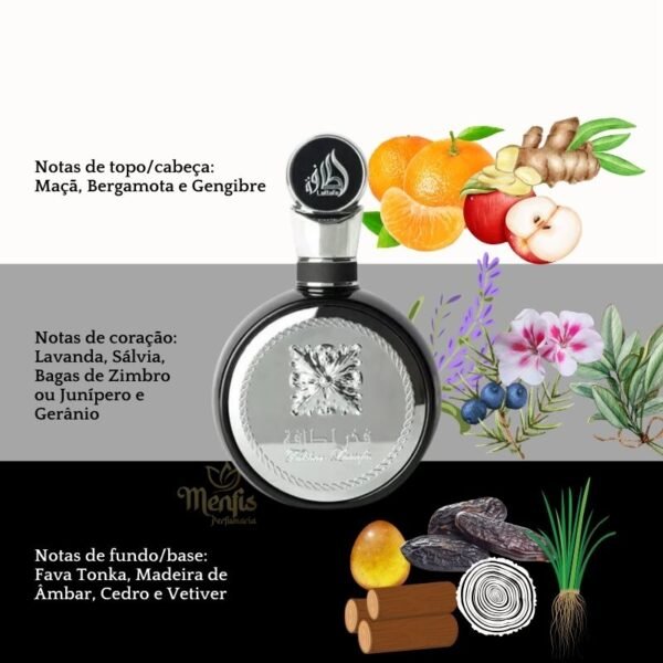 Perfume árabe Fakhar Black da Lattafa