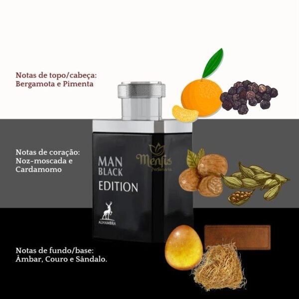 Perfume árabe Man Black Edition Eau de Parfum