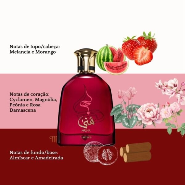 Perfume árabe Muna da Lattafa