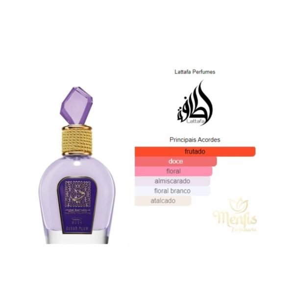 Perfume árabe Musk Sugar Plum de Lattafa Perfumes