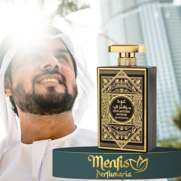 Perfume árabe Oud Mystery Intense da Al Wataniah