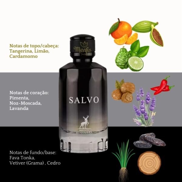 Perfume Salvo Eau de Parfum da Maison Alhambra