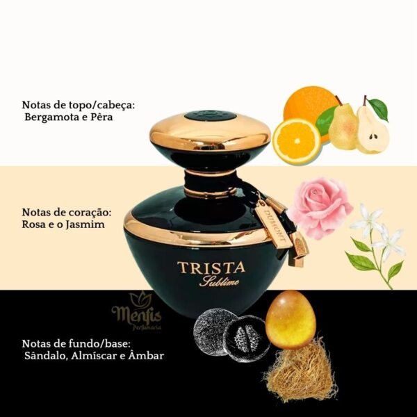 Perfume árabe Trista Sublime Dumont Paris Eau De Parfum